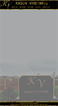 Mobile Screenshot of kasonvineyards.com