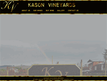 Tablet Screenshot of kasonvineyards.com
